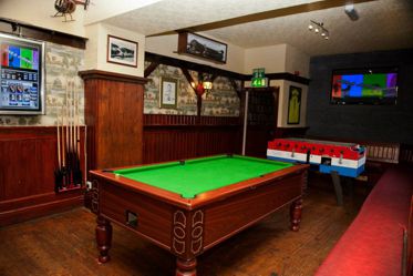 North Wales (Bangor) Dorm Lodge games room