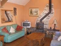 North Wales (Bala) Dormlodge living room