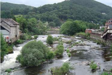 North Wales (Llangollen) Guest House outside