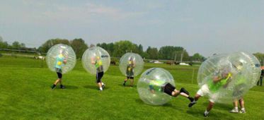 bubble football