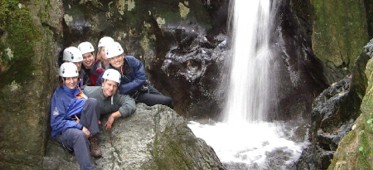 Gorge scrambling/canyoning