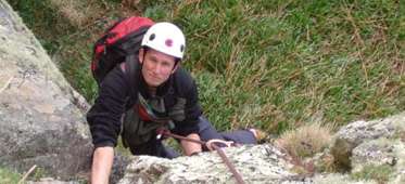 Rock climbing